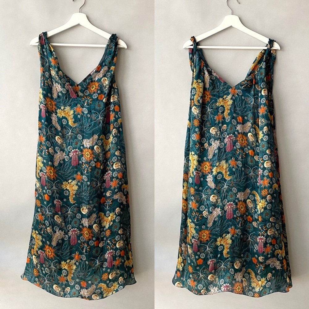 LAKE STUDIO Rolled Floral Midi Dress - Picture 2 of 7